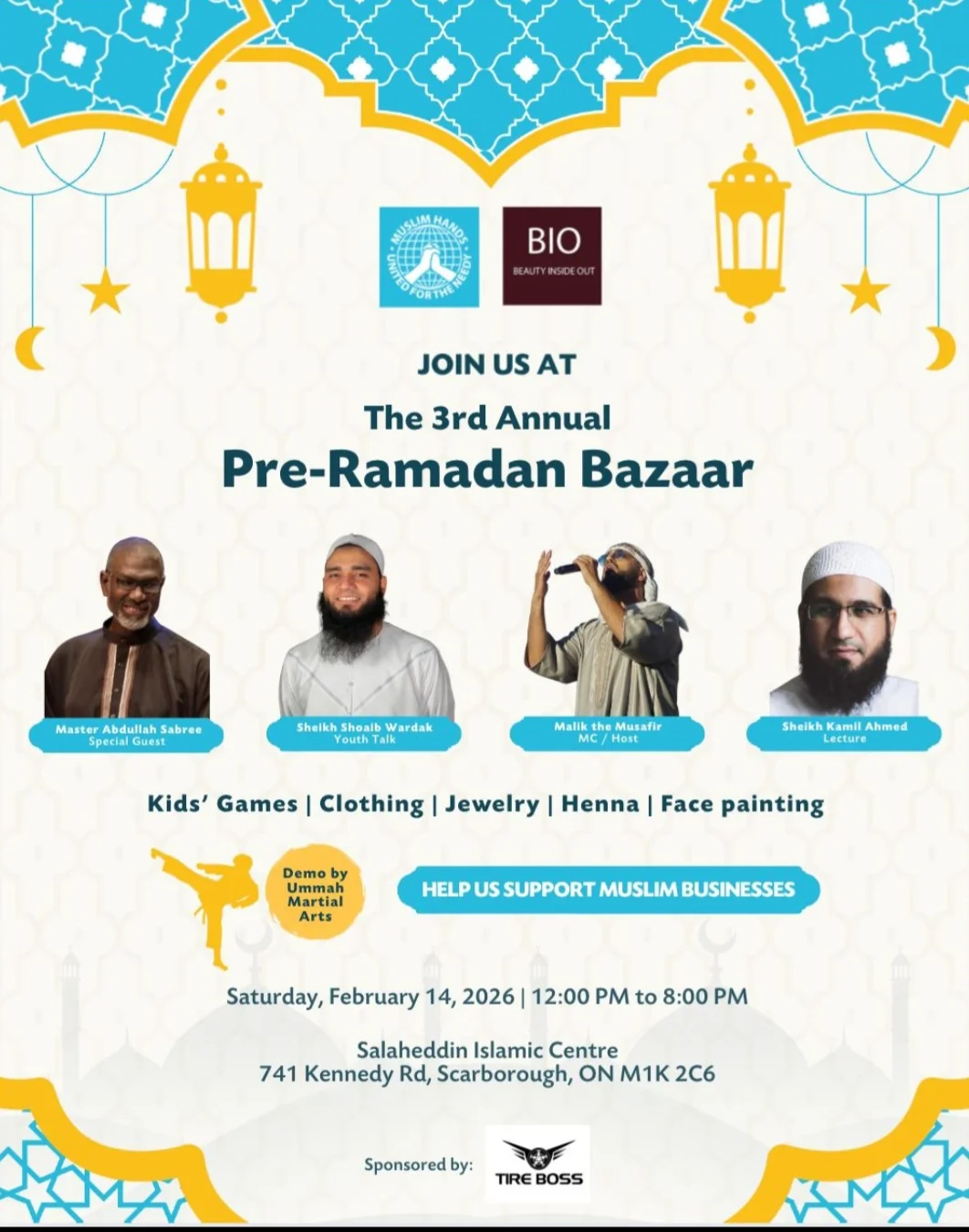 3rd Annual Pre Ramadan Bazaar